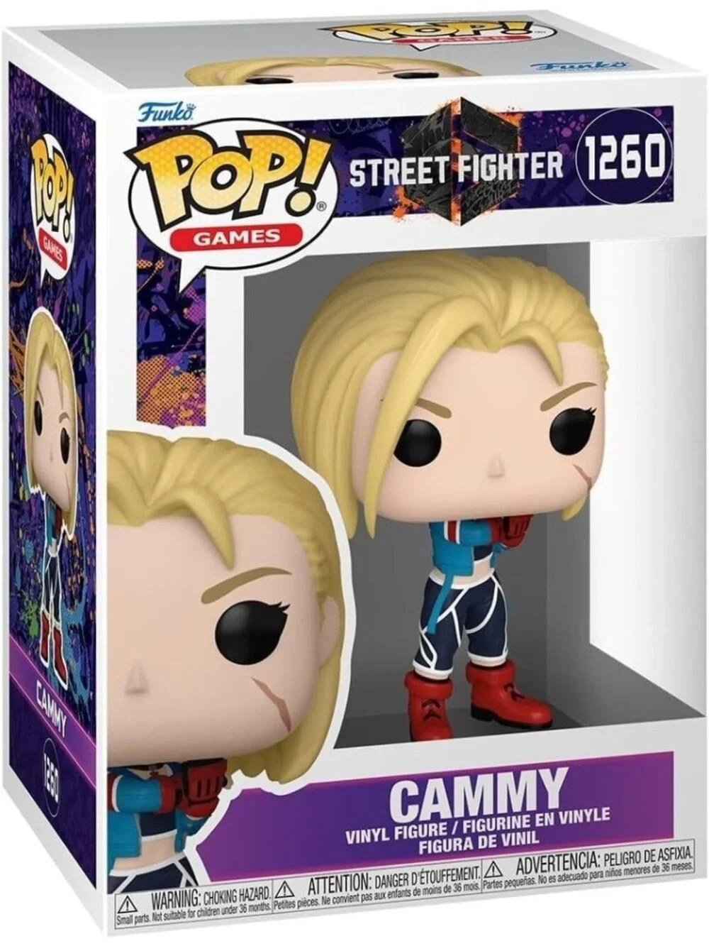 Funko Pop Games - Street Fighter - Cammy (#1260, NEW)